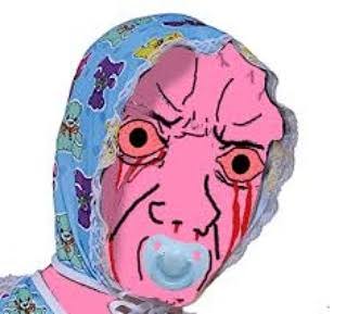 Pink wojak baby — Wojak meme