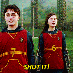 Ginny Weasley Shut It! — Reaction meme