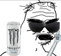 Boomer angry with monster wrench — Boomer meme