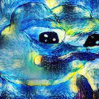 Pepe starry night — Pepe meme