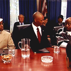 Dave Chapelle President Splash Water — Reaction meme