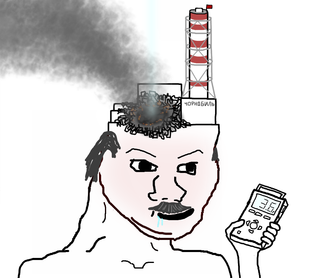 Chernobyl brainlet 3.6 — Reaction meme