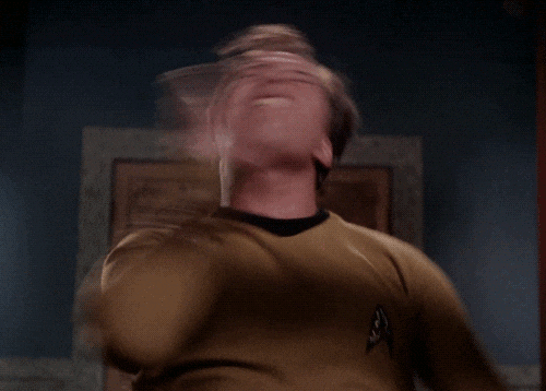 Slapping Kirk — Reaction meme