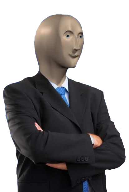 Stonks guy — Reaction meme