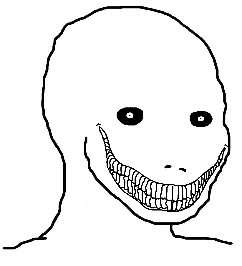 Wojak disturbing face — Wojak meme