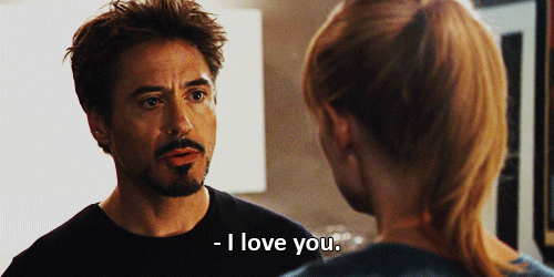 Robert Downey Jr I Love You — Reaction meme