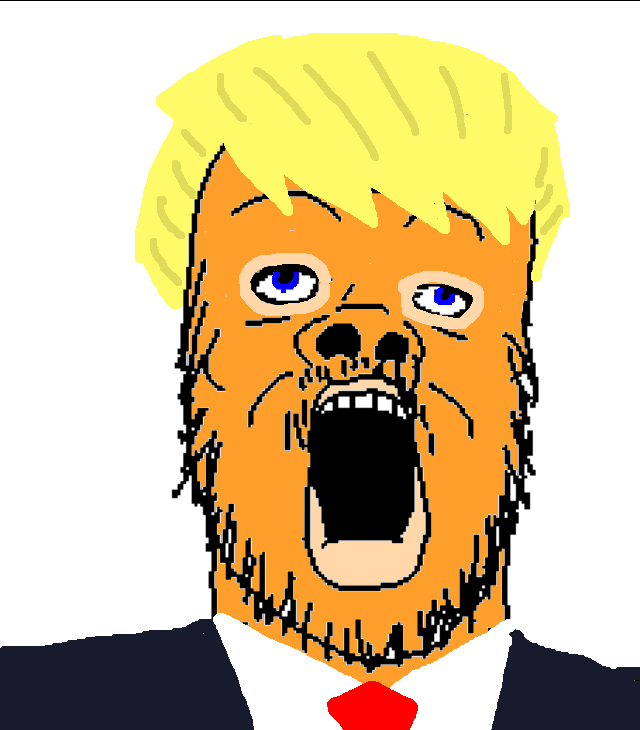 Wojak soy boy donald trump — Wojak meme