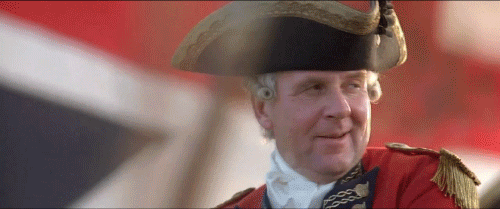 Patriot red coats laughing — Reaction meme