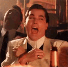 Goodfellas laughing — Reaction meme