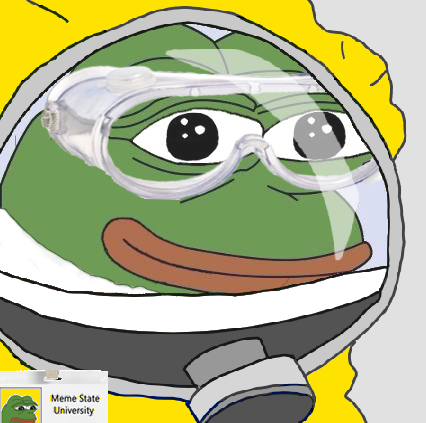 Pepe lab coat in hazmat suit — Pepe meme
