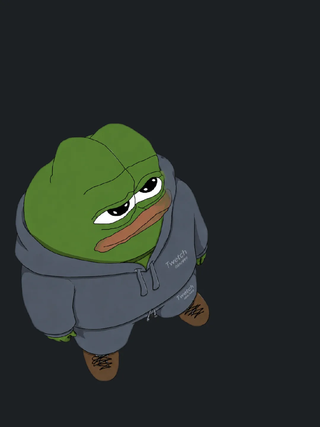 Apu staring with resolve — Twetch meme