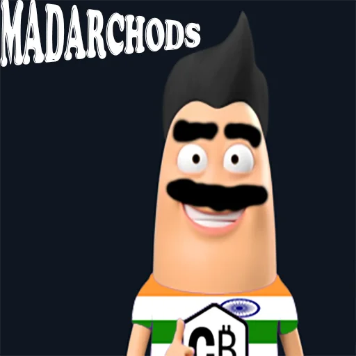 Madarchods character Jeet Degen sticker — Sticker Packs meme
