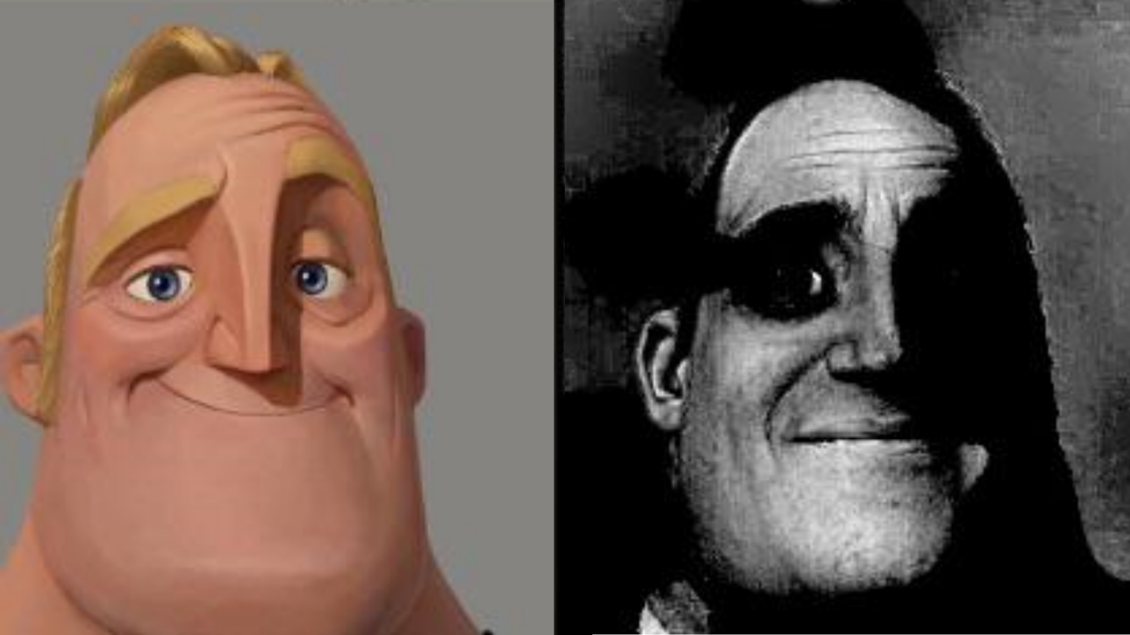 Traumatized Mr. Incredible meme template — Templates meme