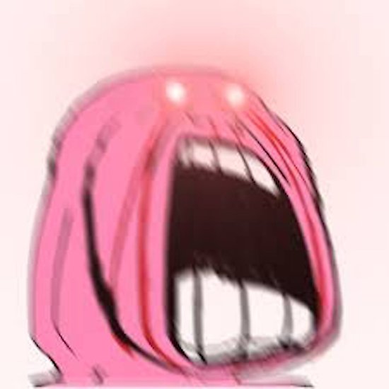 Pink wojak huge mouth — Wojak meme