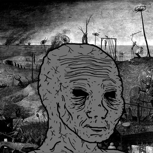 Dark wojak apocalypse — Wojak meme