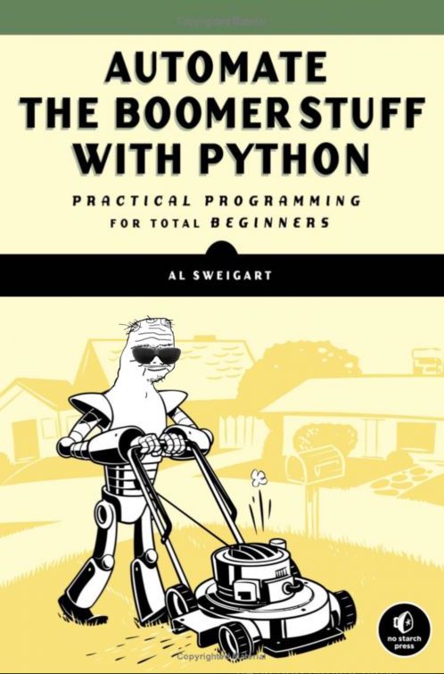 Boomer python book — Boomer meme