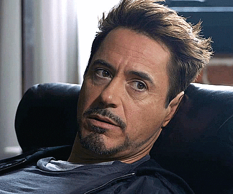 Robert Downey Jr Checking — Reaction meme