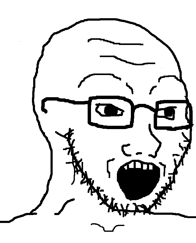 Wojak soy boy face original — Wojak meme
