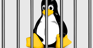 Linux penguin jail — Reaction meme