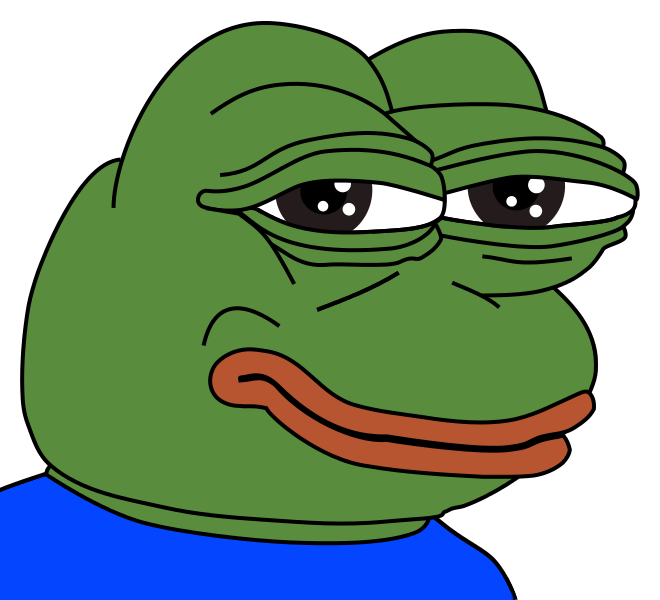 Pepe smiling assured — Pepe meme