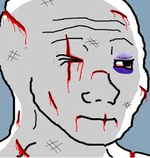 Wojak beat up — Wojak meme