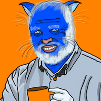 Toshi cat painful — $TOSHI meme