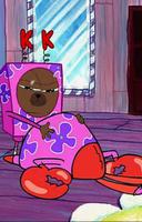 Bobo crusty crab hodling mr crabs — Bobo meme