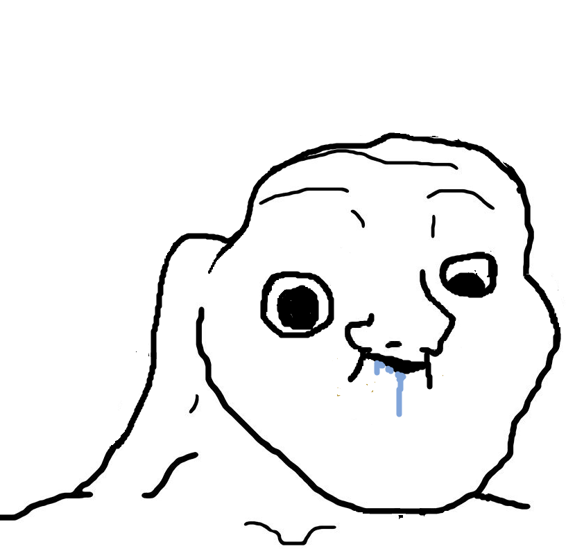 Brainlet big eyes — Brainlet meme