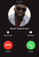 Based department calling accept decline — Reaction meme