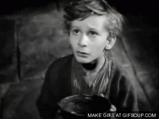 Please, sir, I want some more — Memes meme