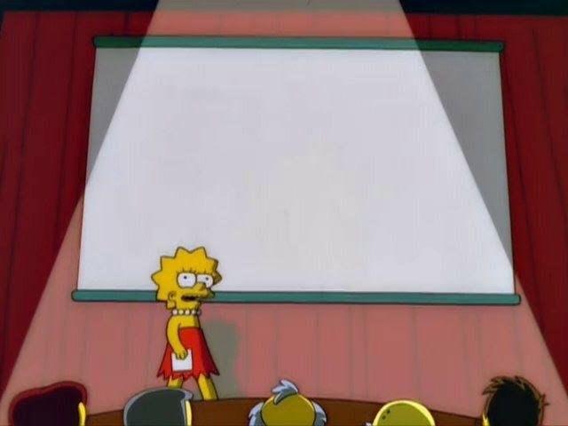 Lisa Simpson's Presentation meme template — Templates meme