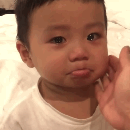 Comfort Crying Boy — Reaction meme