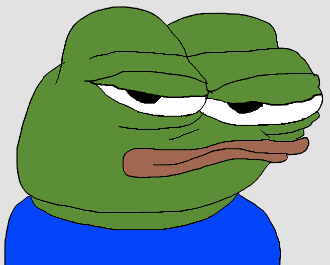Pepe really face — Pepe meme