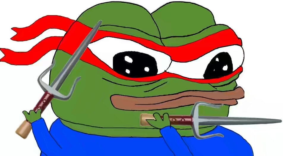 Pepe ninja turtle — Pepe meme
