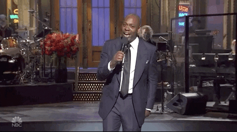 Dave Chapelle Mic Drop — Reaction meme