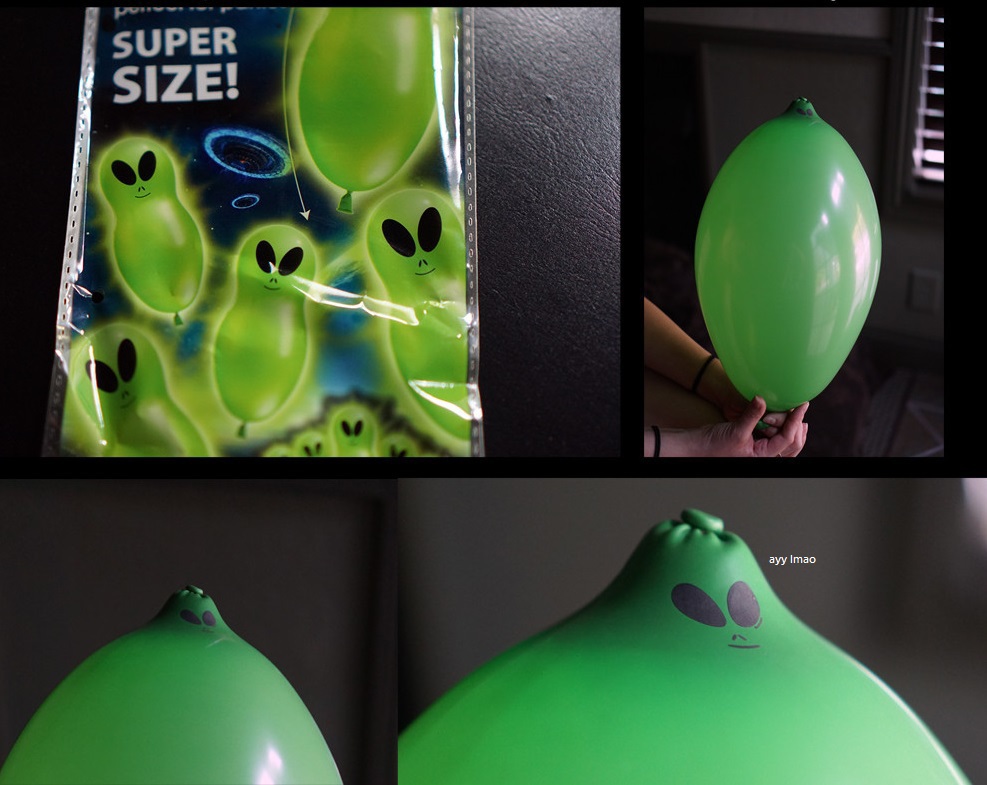 Ayy lmao balloons — Reaction meme