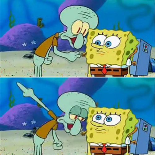 Talk To Spongebob meme template — Templates meme