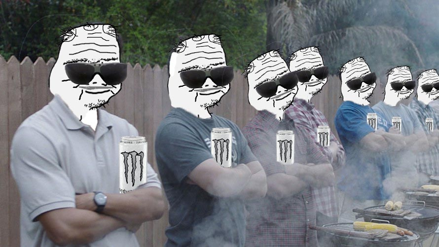 Boomers grilling gilette — Boomer meme