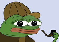Pepe apu sherlock holding pipe — Apu meme