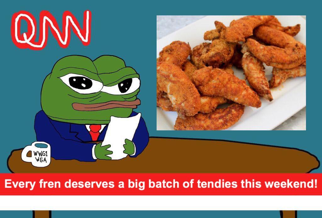 Pepe reporting on tendies — Pepe meme