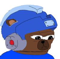 Bobo mech helmet — Bobo meme