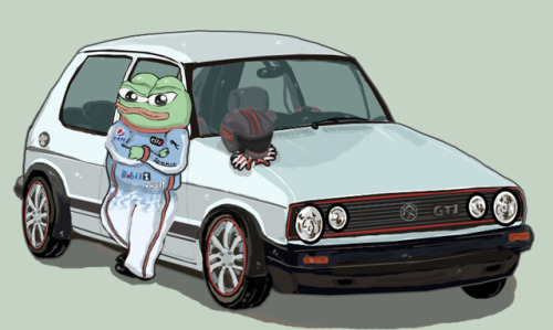 Pepe european racecar driver — Pepe meme