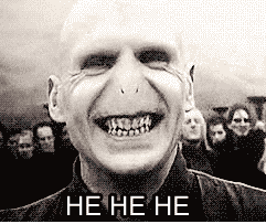 Voldemort He He He — Reaction meme