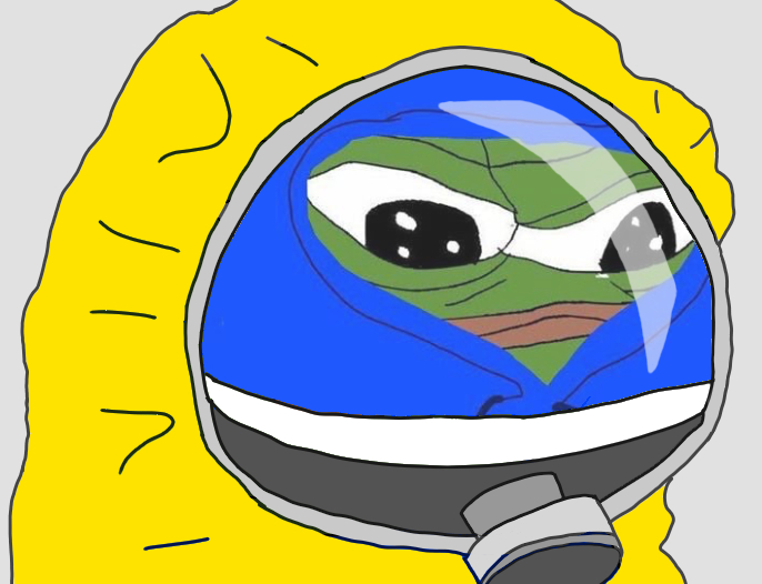 Pepe hazmat suit hoodie — Pepe meme