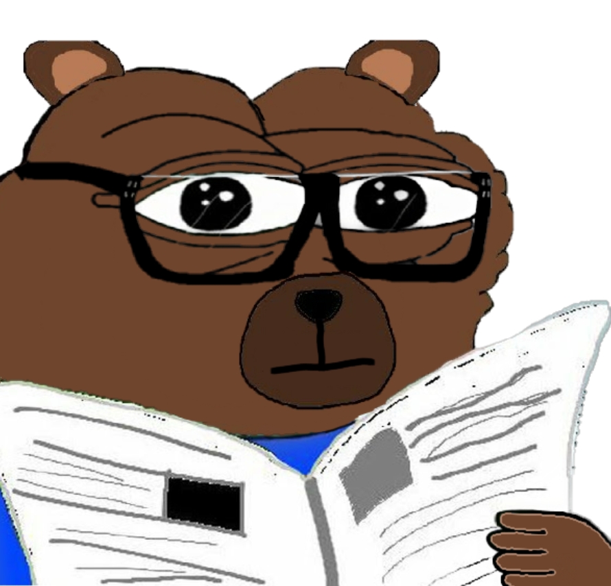 Bobo reads newspaper — Bobo meme