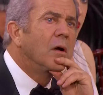 Mel gibson amazed — Reaction meme