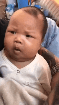 Baby Hair Styling — Reaction meme