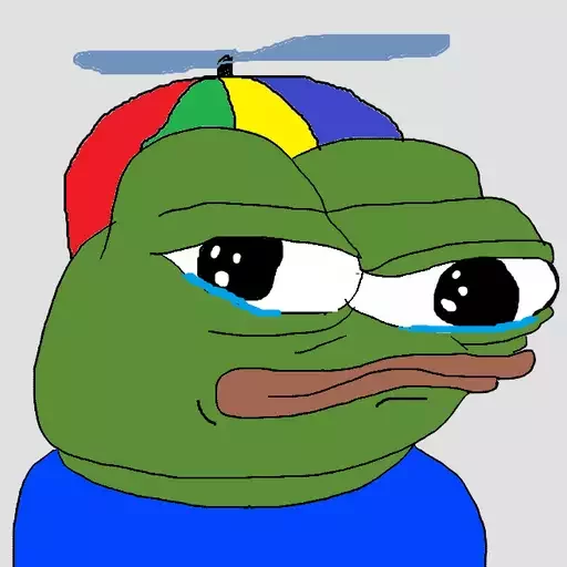 Propeller hat Frog Friends sticker — Sticker Packs meme