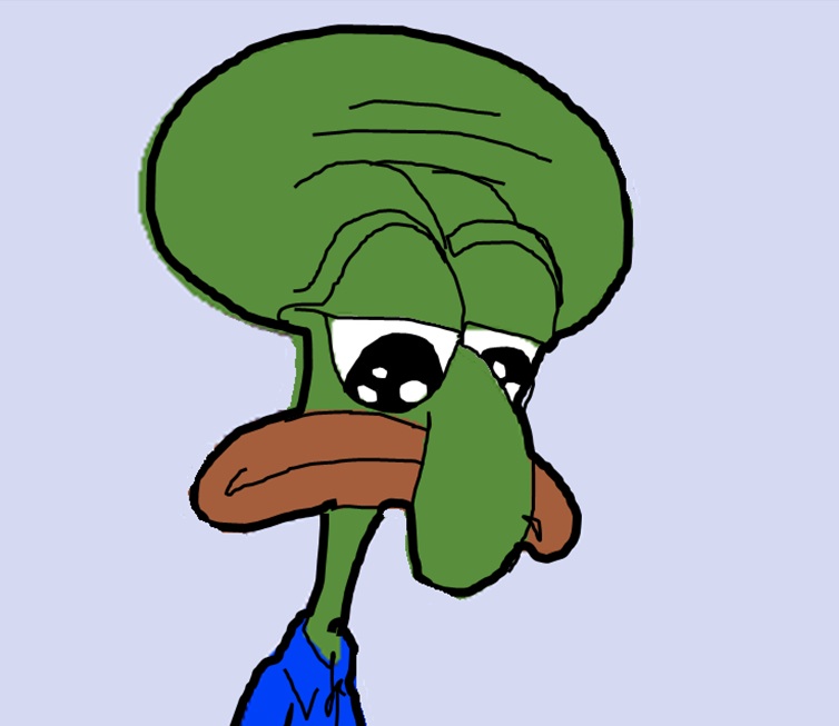 Pepe squidward — Pepe meme