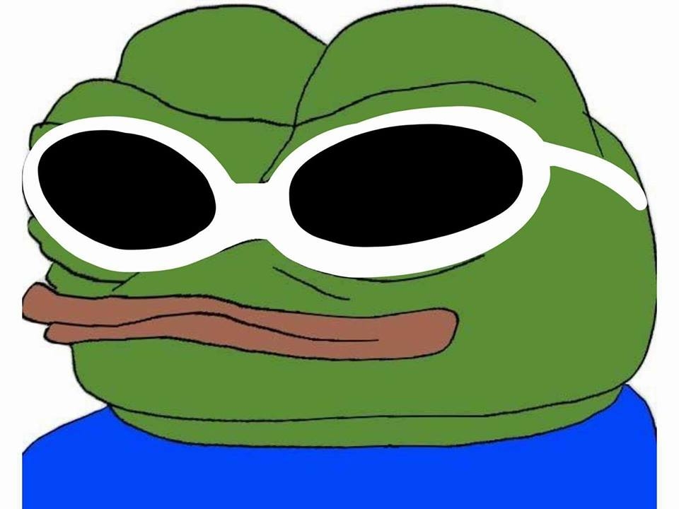 Pepe cateye sunglesses — Pepe meme